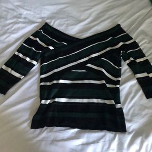 Off the shoulder sweater